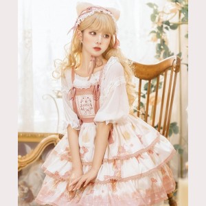 Candy Cat Lolita Dress JSK by Eieyomi (EY07)